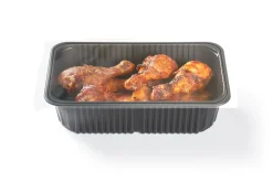 DF Baseline Schale 1Teilung. 260 x 158 x 70,7 mm Schwarz ungeteilt