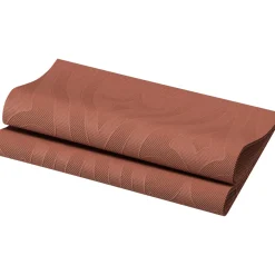 Duni Elegance®-Serviette Lily 48 x 48 cm Chestnut