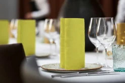 Duni Elegance®-Serviette Lily 40 x 40 cm Kiwi