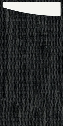 Duni Sacchetto® Dunisoft® 11,5 x 23 cm Schwarz