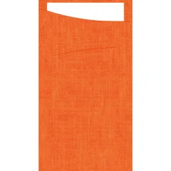 Duni Sacchetto® Dunisoft® 11,5 x 23 cm Sun Orange
