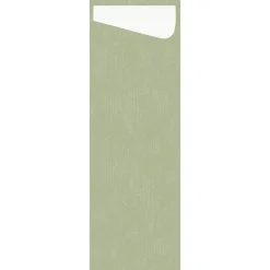 Duni Sacchetto® Slim Bio Dunisoft® 7 x 23 cm Pistaziengrün