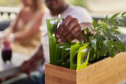 Duni Sacchetto® Tissue 8,5 x 19 cm Kiwi