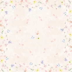 Dunicel® Mitteldecke 84 x 84 cm Sweet Peach