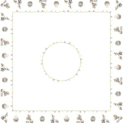 Dunicel® Mitteldecke 84 x 84 cm Bunny Joy