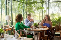 Dunicel® Mitteldecken 84 x 84 cm Mediterrian