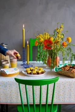 Dunicel® Tischdecke 138 x 220 cm Bunnies & Eggs