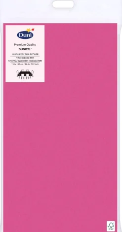 Dunicel® Tischdecke 118 x 180 cm Fuchsia