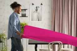 Dunicel® Tischdecke 118 x 180 cm Fuchsia