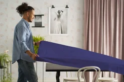 Dunicel® Tischdecke 118 x 180 cm Dunkelblau