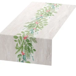 Dunicel® Tête-à-Tête-Tischläufer 0,4 x 24 m Winter Greenery