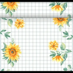 Dunicel® Tête-à-Tête-Tischläufer 0,4 x 24 m Sunflower Day