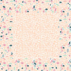 Dunicel®-Mitteldecke 84 x 84 cm Ocean Pebbles