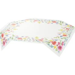 Dunisilk®-Mitteldecke 84 x 84 cm Flowy Meadow