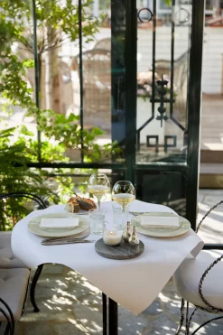 Dunisilk®-Mitteldecke 84 x 84 cm Weiß