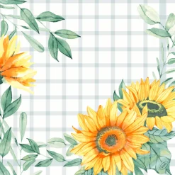 Dunisoft®-Serviette 40 x 40 cm Sunflower Day