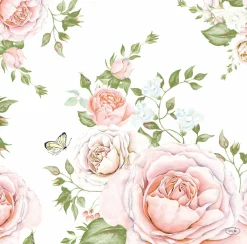 Dunisoft®-Serviette 40 x 40 cm Rose Glory