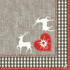 Dunisoft®-Serviette 40 x 40 cm Alpenchic