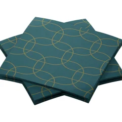 Dunisoft®-Serviette 20 x 20 cm Golden Deco