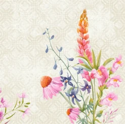 Dunisoft®-Serviette 40 x 40 cm Floret