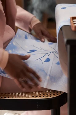 Dunisoft®-Serviette 40 x 40 cm Frosted Winter