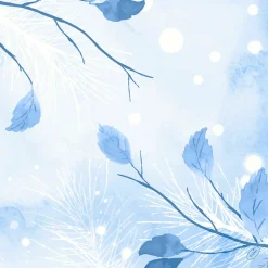 Dunisoft®-Serviette 40 x 40 cm Frosted Winter