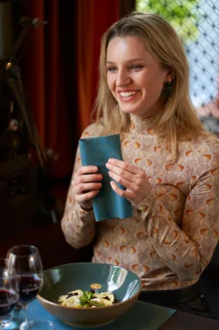 Dunisoft®-Serviette 40 x 40 cm Golden Deco