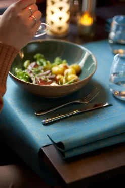 Dunisoft®-Serviette 40 x 40 cm Golden Deco