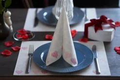 Dunisoft®-Serviette 40 x 40 cm Amour