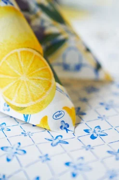 Dunisoft®-Serviette 40 x 40 cm Mediterrian