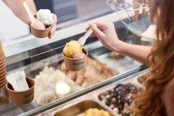 Eislöffel 9,5 cm Weiß