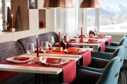 Evolin® Tête-à-Tête-Tischläufer 0,41 x 24 m Bordeaux