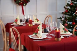 Evolin®-Tischdecke 127 x 127 cm Bordeaux