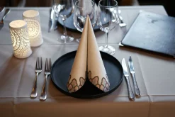 Evolin®-Tischdecke 127 x 127 cm Greige