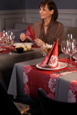 Evolin®-Tischdecke 127 x 127 cm Greige