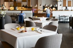 Evolin®-Tischdecke 127 x 127 cm Weiß