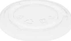 Flacher Deckel geschlossen 27/36 cl Transparent