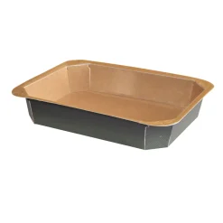 Forum Pappbox 227 x 178 x 40 mm Braun ungeteilt