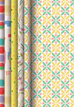 Geschenkpapier 0,7 x 2 m Yellow Dreams