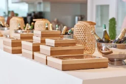 Glance Catering Tray Medium 359 x 252 x 80 mm Braun ungeteilt