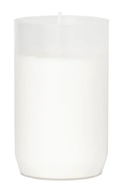 Grablicht 10 cm 55 Std. Weiß