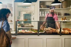 Graspapier-Schale, Bloom Large 265 x 135 x 55 mm Nature