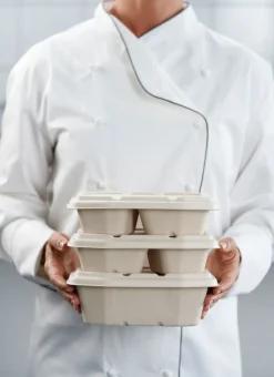 HMR Fibre Deckel 222 x 155 x 21 mm Braun