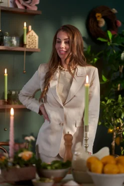 Kerzen 250 x Ø 22 mm 9 Std. Leaf Green