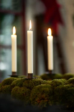 Kerzen 250 x Ø 22 mm 9 Std. Weiß