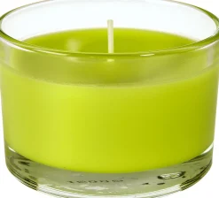 Kerzenglas Ibiza 58 x Ø 85 mm 18 Std. Kiwi