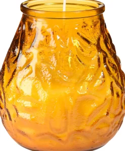 Kerzenglas Venezia 100 x Ø 100 mm 70 Std. Bernstein