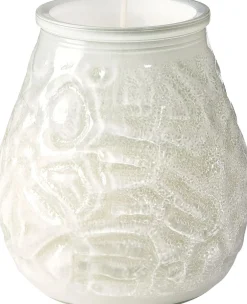 Kerzenglas Venezia 100 x Ø 100 mm 70 Std. Weiß