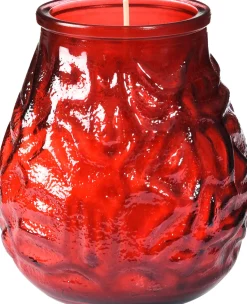 Kerzenglas Venezia 100 x Ø 100 mm 70 Std. Rot