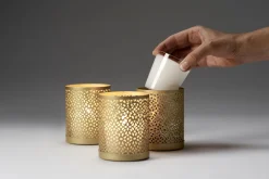 Kerzenhalter Bliss 100 x Ø 80 mm Gold